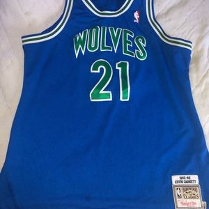 Mitchell and Ness Authentic Kevin Garnett jersey